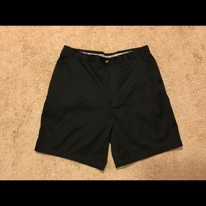 Mens flat front luau shorts